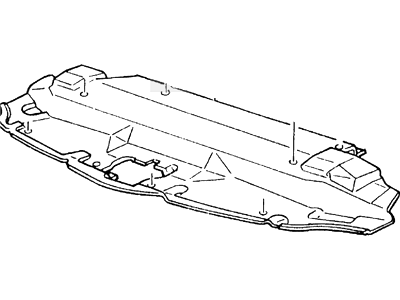 Ford F75Z-19E525-AB Upper Deflector