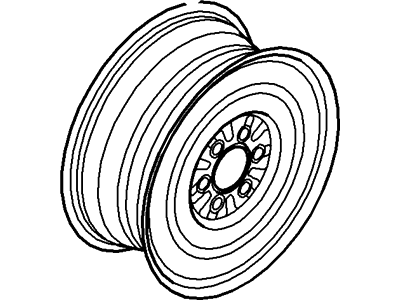 Ford 6E5Z-1015-B Spare Wheel