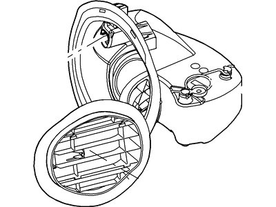 Ford AG1Z-5427936-A Filler Pocket
