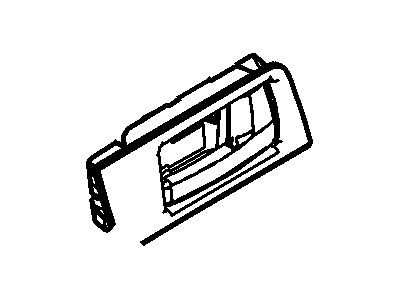 Ford 8S4Z-5421818-A Handle, Inside