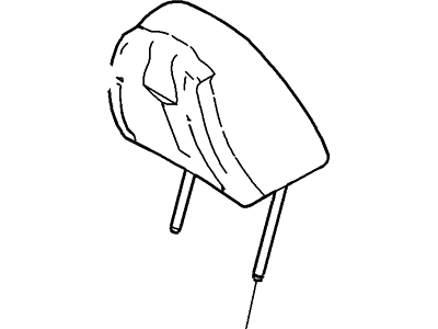 Ford BG1Z-54610A60-A Headrest