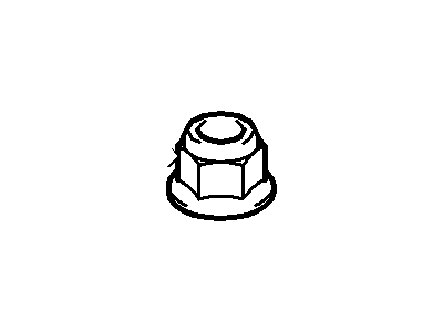 Ford -W700212-S442 Top Nut