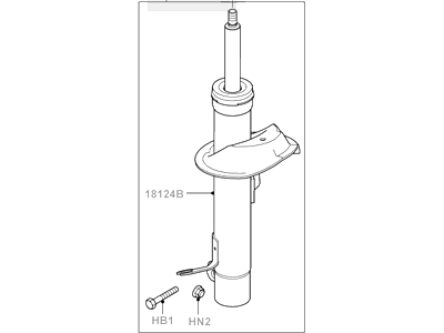 Ford 9T1Z-18124-D Strut