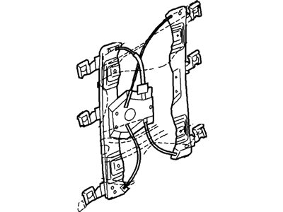 Ford 6L2Z-7823200-AA Regulator Assembly