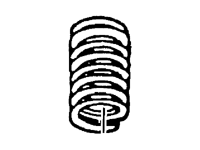 Ford 4L3Z-5310-ZA Spring - Front