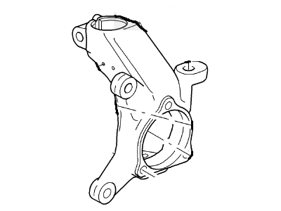 Ford 3F2Z-3K186-AA Knuckle
