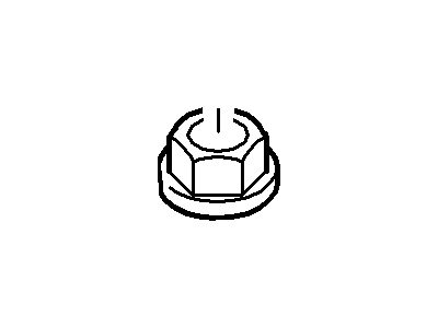 Ford -W520101-S440 Air Duct Nut