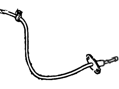 Ford F1TZ-9A758-D Throttle Cable