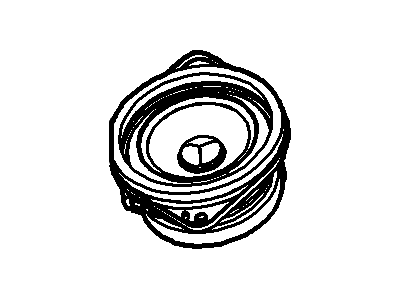 Ford CV6Z-18808-C Instrument Panel Speaker