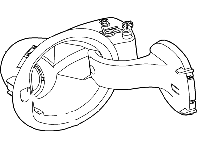 Ford BB5Z-7827936-A Fuel Pocket