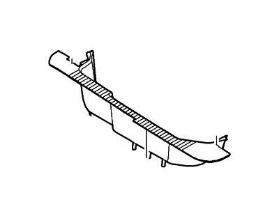 Ford 4C2Z-1513208-AAA Front Sill Plate