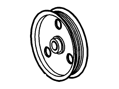 Ford 2L3Z-3A733-AA Pulley