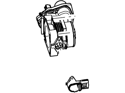 Ford AA5Z-9E926-A Throttle Body