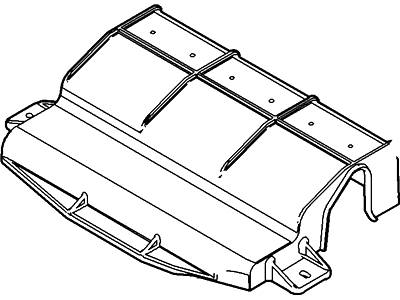 Ford 4C2Z-10A687-AA Battery Cover