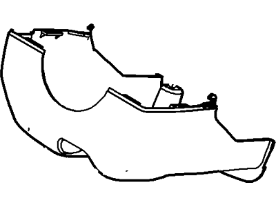 Ford DG1Z-3530-AB Lower Column Cover