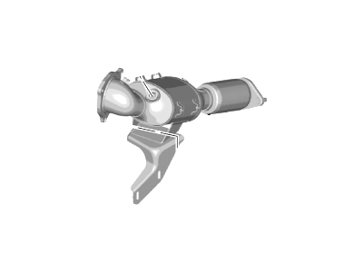Ford D2BZ-5E212-A Catalytic Converter