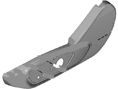 Ford DP5Z-5462186-AC Valance