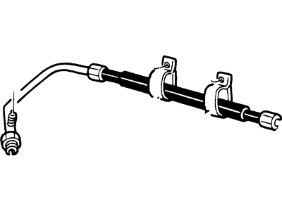 Ford F5TZ-19D850-D Hose & Tube Assembly