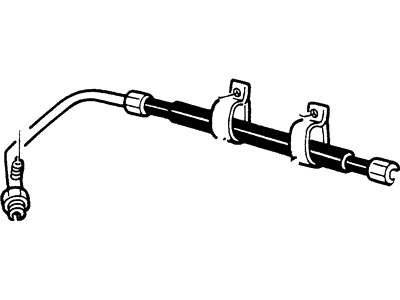 Ford F4TZ-19D850-E Tube - Compressor To Manifold