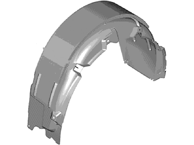 Ford DP5Z-58278B50-A Wheelhouse Liner