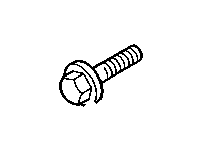Ford -W705314-S424 Radio Screw