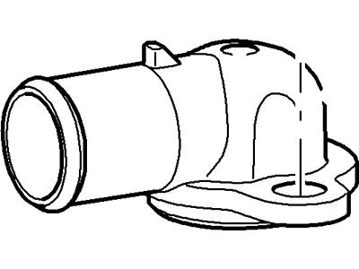 Ford 1W7Z-8592-AA Connection - Water Outlet