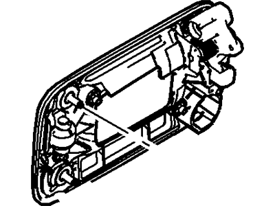 Ford CL3Z-1626605-DE Handle Assy - Door - Outer