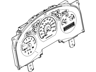 Ford 6L3Z-10849-MA Instrument Cluster