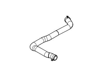 Ford 8A8Z-8260-C Upper Hose