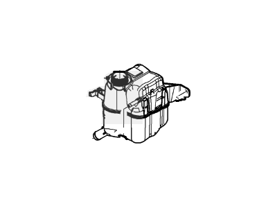 Ford 8A8Z-8A080-A Tank Assembly - Radiator