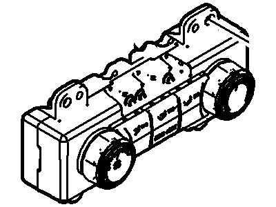 Ford DA8Z-19980-F Heater & AC Control