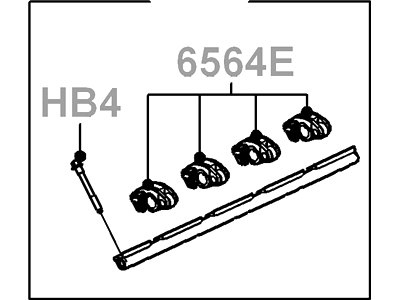 Ford AL3Z-6564-DB Rocker Shaft