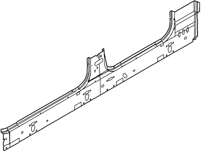 Ford 4C3Z-2610120-AA Member Assembly - Floor Side