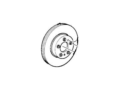 Ford F8VZ-1125-AA Rotor