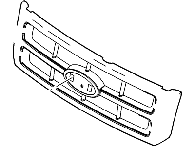 Ford 8L8Z-8200-APTM Grille