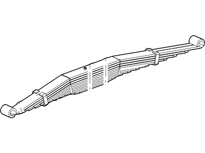 Ford F5UZ-5560-D Spring - Rear