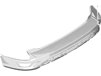 Ford CJ5Z-17K835-AB Bumper Cover
