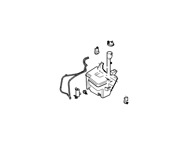 Ford 1L2Z-17618-BA Reservoir - Windshield Washer