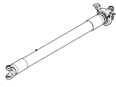 Ford AL3Z-4R602-MB Drive Shaft Assembly