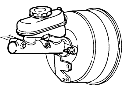 Ford F8AZ-2140-AA Master Cylinder