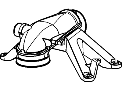 Ford 9L3Z-9A589-A Air Outlet Duct