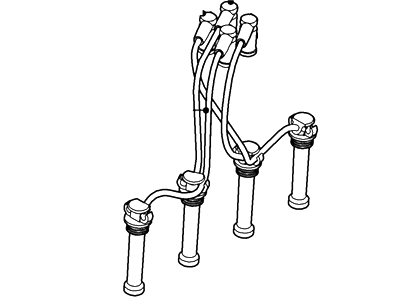 Ford 1L5Z-12259-AA Cable Set