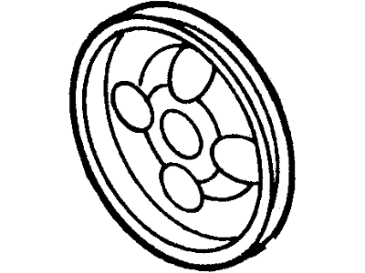 Ford F3XY-3A733-B Pulley