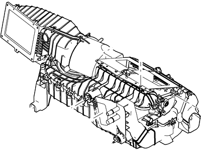 Ford DR3Z-19850-A Evaporator Assembly