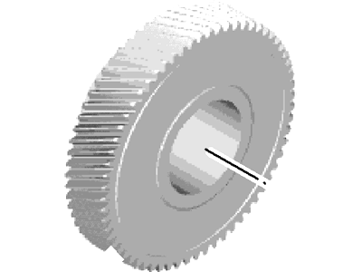 Ford AV6Z-7112-A Gear - Countershaft 4th Speed