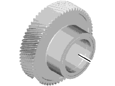 Ford AV6Z-7144-A Gear - Countershaft Cluster