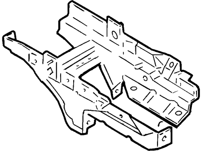 Ford F5RZ10732A Battery Tray