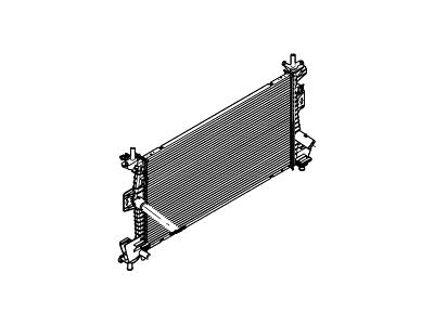 Ford CV6Z-8005-ACP Radiator Assembly