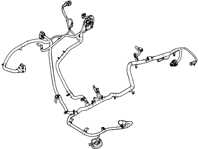 Ford CR3Z-14300-BA Battery Cable Assembly