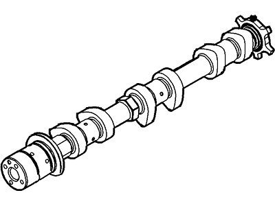 Ford BL3Z-6250-L Exhaust Camshaft